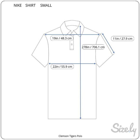 Nike Team Authentic Sphere Dry Polo Shirt Mens Small Orange Clemson Tiger Logo - Picture 5 of 9